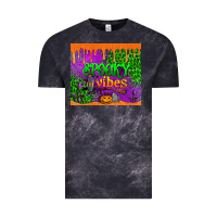 Cloud Black spooky vibes tumbler Vintage Tee - BundleAndBundleShop