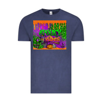 Vintage Denim spooky vibes tumbler Vintage Tee - BundleAndBundleShop