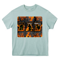 Arona American Firefighter Dad Heavy Core Tee - LillyAllenDesigns