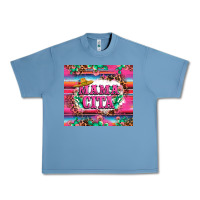 Pebble Blue mama cita cactus serape Urban Heavy Tee - LillyAllenDesigns