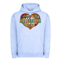 Pigment Grape Ice Happy Valentınes Day Urban Hoodie - CowhideDigitalArt