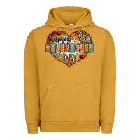 Pigment Peanut Butter Happy Valentınes Day Urban Hoodie - CowhideDigitalArt