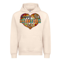 Sandshell Happy Valentınes Day Urban Hoodie - CowhideDigitalArt
