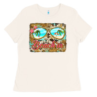Bone beach'in sunglasses Ladies Tee - Jasminsmagicworld