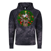 Cloud Black deer christmas Vintage Hoodie - BundleAndBundleShop
