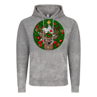 Cloud Rock deer christmas Vintage Hoodie - BundleAndBundleShop