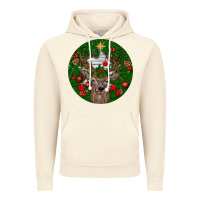 Vintage Artic deer christmas Vintage Hoodie - BundleAndBundleShop