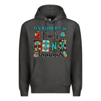 Charcoal Heather it's a good day to teach tiny humans Premium Hoodie - OliviaCreatesArt