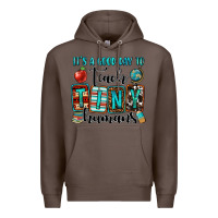 Coffee it's a good day to teach tiny humans Premium Hoodie - OliviaCreatesArt