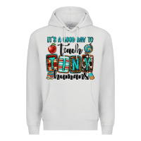 Dove Grey it's a good day to teach tiny humans Premium Hoodie - OliviaCreatesArt
