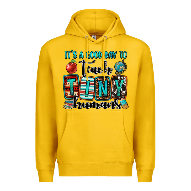It's A Good Day To Teach Tiny Humans Premium Hoodie by OliviaCreatesArt | Teevron
