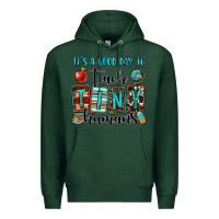 Sports Green it's a good day to teach tiny humans Premium Hoodie - OliviaCreatesArt