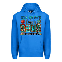 True Royal it's a good day to teach tiny humans Premium Hoodie - OliviaCreatesArt