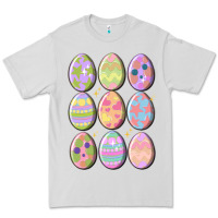 Dove Grey vintage easter eggs Premium Tee - MaliasSmallBusiness
