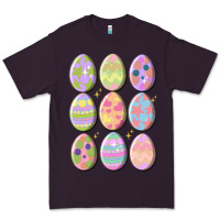 Plum vintage easter eggs Premium Tee - MaliasSmallBusiness