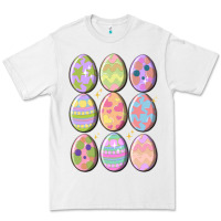 White vintage easter eggs Premium Tee - MaliasSmallBusiness