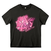 Asphalt breast cancer patches Heavy Core Tee - Jasminsmagicworld