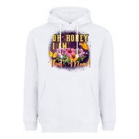 White Oh honey i am that mom Heavyweight Hoodie - FaDigitalArtStudio