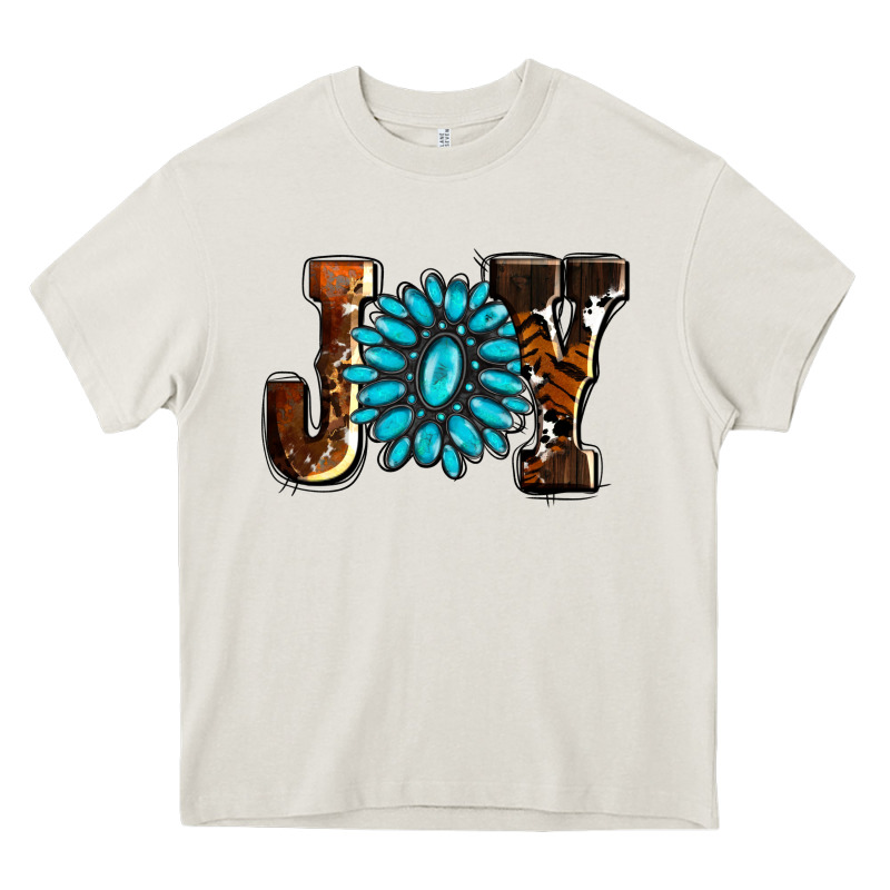 Joy With Gemstone Ado Heavy Core Tee by AdoDesignShop | Teevron