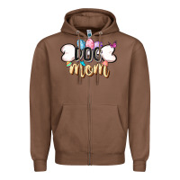 Chestnut Easter Dog Mom Easter Day Zipper Hoodie - CowGirlArtShop