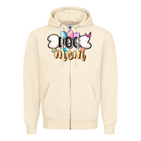 Sandshell Easter Dog Mom Easter Day Zipper Hoodie - CowGirlArtShop