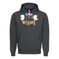 Smoke Easter Dog Mom Easter Day Zipper Hoodie - CowGirlArtShop
