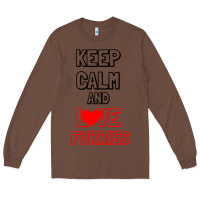 Chestnut Keep Calm And Love Furries Long Sleeve Tee - Bettercallsaul