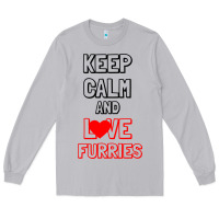 Moon Dust Keep Calm And Love Furries Long Sleeve Tee - Bettercallsaul