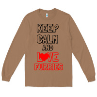 Toasted Coconut Keep Calm And Love Furries Long Sleeve Tee - Bettercallsaul