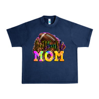 Navy football mom Urban Heavy Tee - LillyAllenDesigns