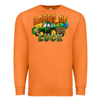 Carrot Loads of luck with tractor St. Patricks Day Premium Sweatshirt - FaDigitalArtStudio