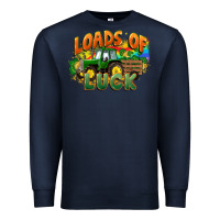 Navy Loads of luck with tractor St. Patricks Day Premium Sweatshirt - FaDigitalArtStudio