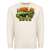 Sandshell Loads of luck with tractor St. Patricks Day Premium Sweatshirt - FaDigitalArtStudio