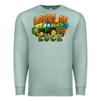 Seafoam Loads of luck with tractor St. Patricks Day Premium Sweatshirt - FaDigitalArtStudio