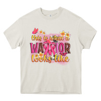Cream this is what a warrior looks like Heavy Core Tee - NancyCooperArtShop