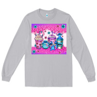 Moon Dust stitch coffee cups Long Sleeve Tee - Jasminsmagicworld