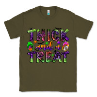 Army Green thick and a treat Classic Tee - BundleAndBundleShop