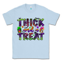 Dusty Blue thick and a treat Classic Tee - BundleAndBundleShop