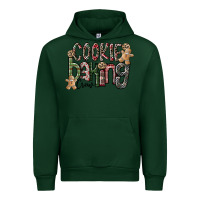 Forest Green Cookie Baking Crew Urban Hoodie - CowhideDigitalArt
