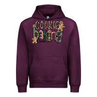 Mauve Wine Cookie Baking Crew Urban Hoodie - CowhideDigitalArt