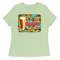 Matcha beer and sunshine Ladies Tee - Jasminsmagicworld