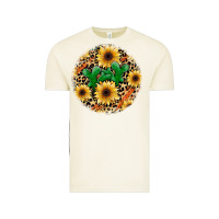 Vintage Arctic leopard cactus sunflower Vintage Tee - JahusDesignShop
