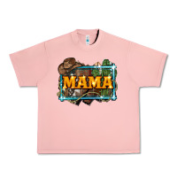Salmon mama cowboy western font cactuslove mom Urban Heavy Tee - LillyAllenDesigns