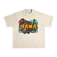 Sandshell mama cowboy western font cactuslove mom Urban Heavy Tee - LillyAllenDesigns
