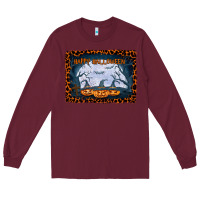 Burgundy Happy Halloween Long Sleeve Tee - Bettercallsaul
