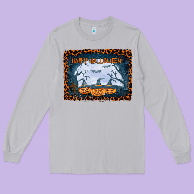 Happy Halloween Long Sleeve Tee Designed By Bettercallsaul