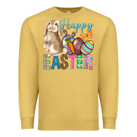 Antique Gold Easter Day With Truck Premium Sweatshirt - BundleAndBundleShop