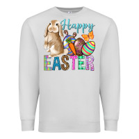Dove Grey Easter Day With Truck Premium Sweatshirt - BundleAndBundleShop