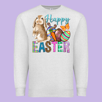 Easter Day With Truck Premium Sweatshirt Designed By Bundleandbundleshop