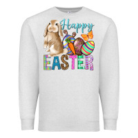 Oatmeal Heather Easter Day With Truck Premium Sweatshirt - BundleAndBundleShop
